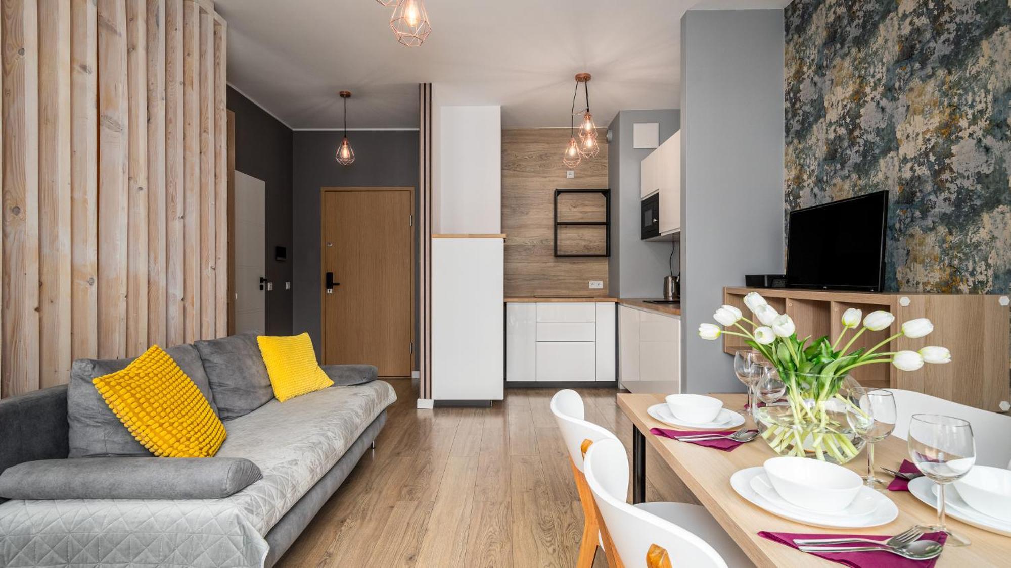 Apartamenty Sun & Snow 19 Dzielnica With Free Parking ワルシャワ エクステリア 写真